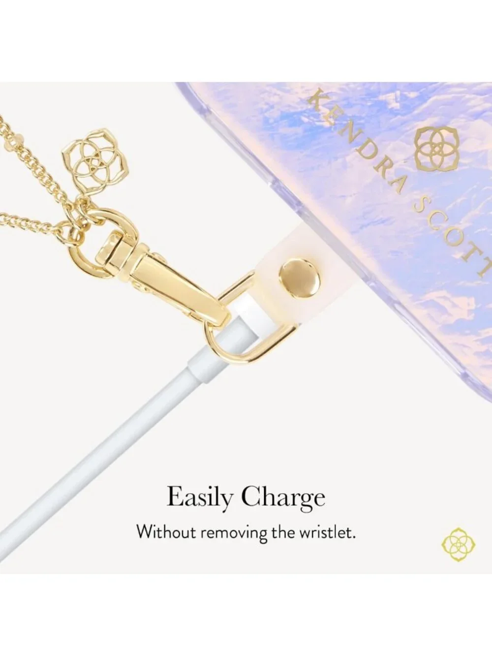 Stylish Phone Charm Lanyard - Trendy Cell Phone Accessory for Hands-Free Use